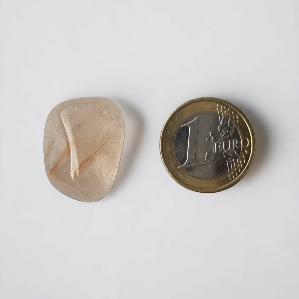 Rutilo Kvarcas Būgninukas 2-4 cm